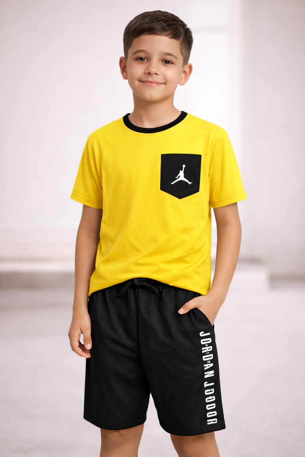 100 Export  boys  Sports top battom set