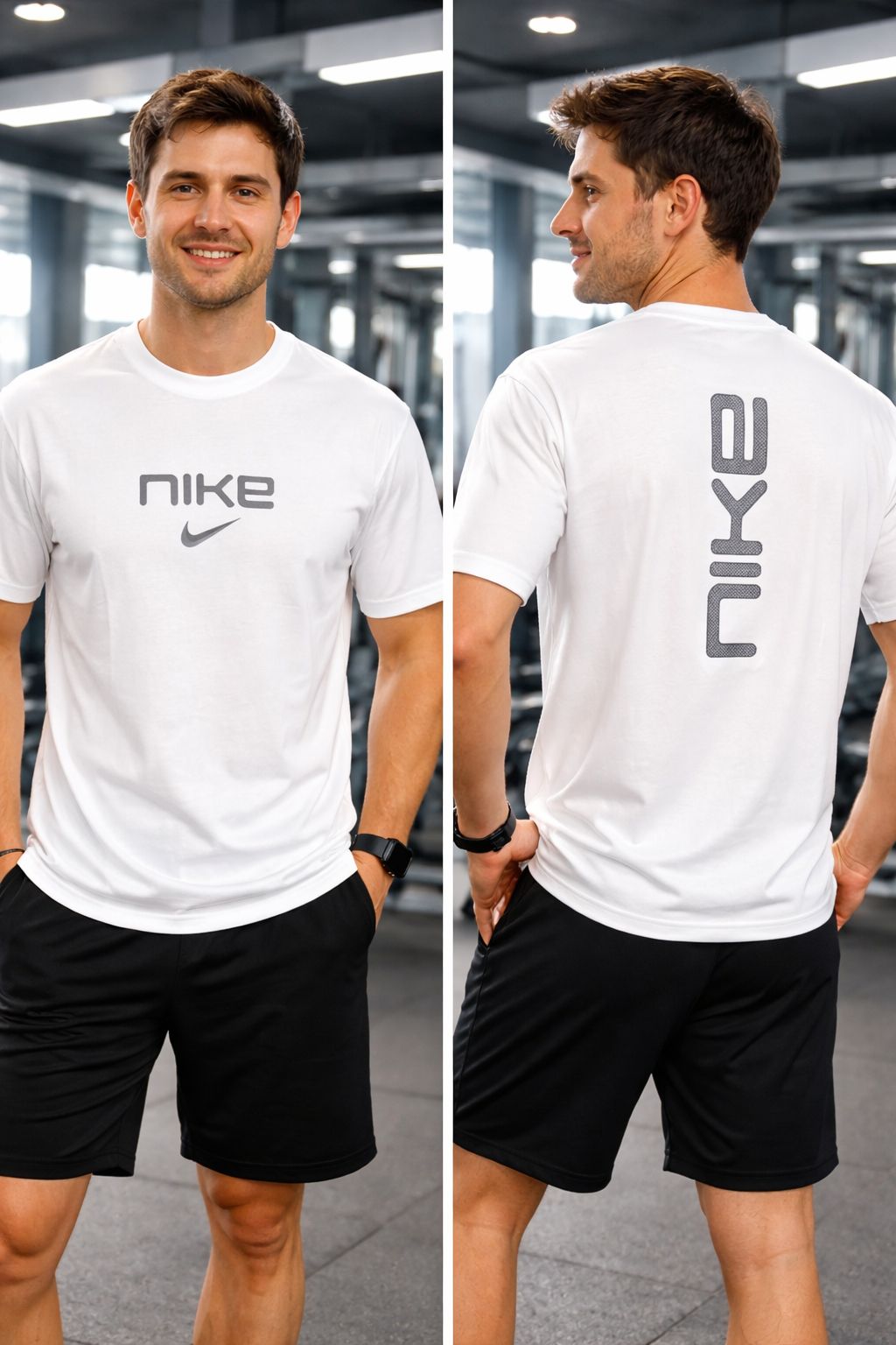 Premium Mans dop shoulder T-Shirt