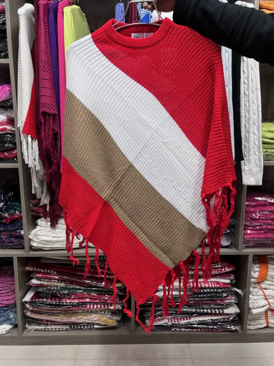 Ladies Winter Poncho — view 8