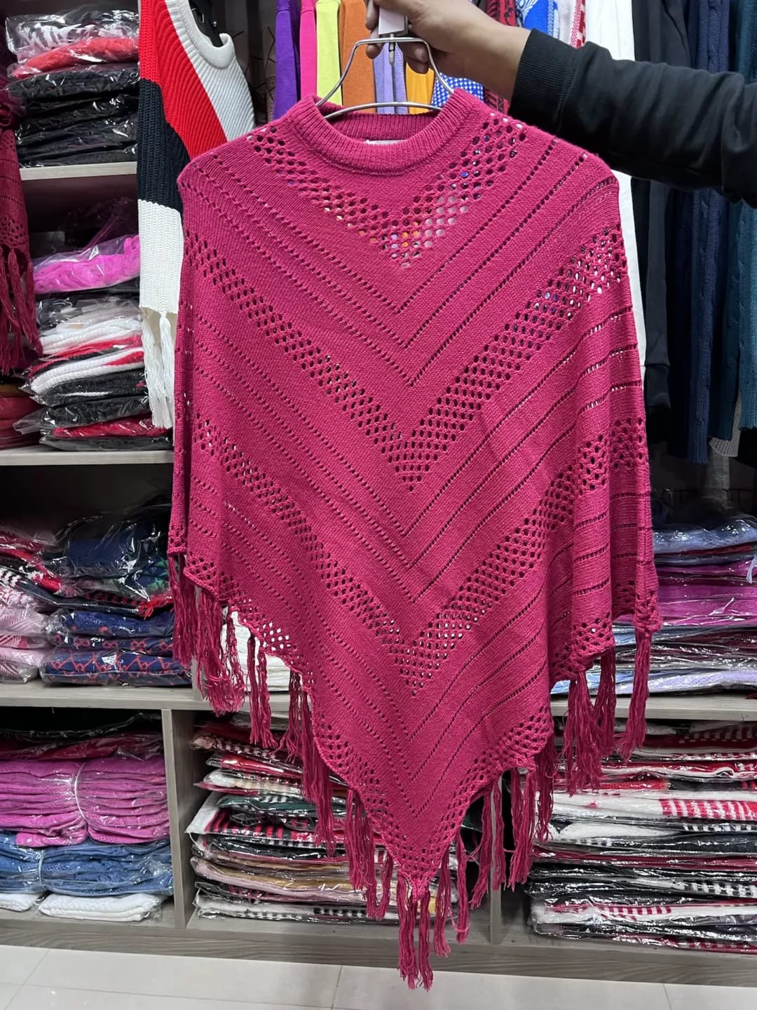 Ladies Winter Poncho