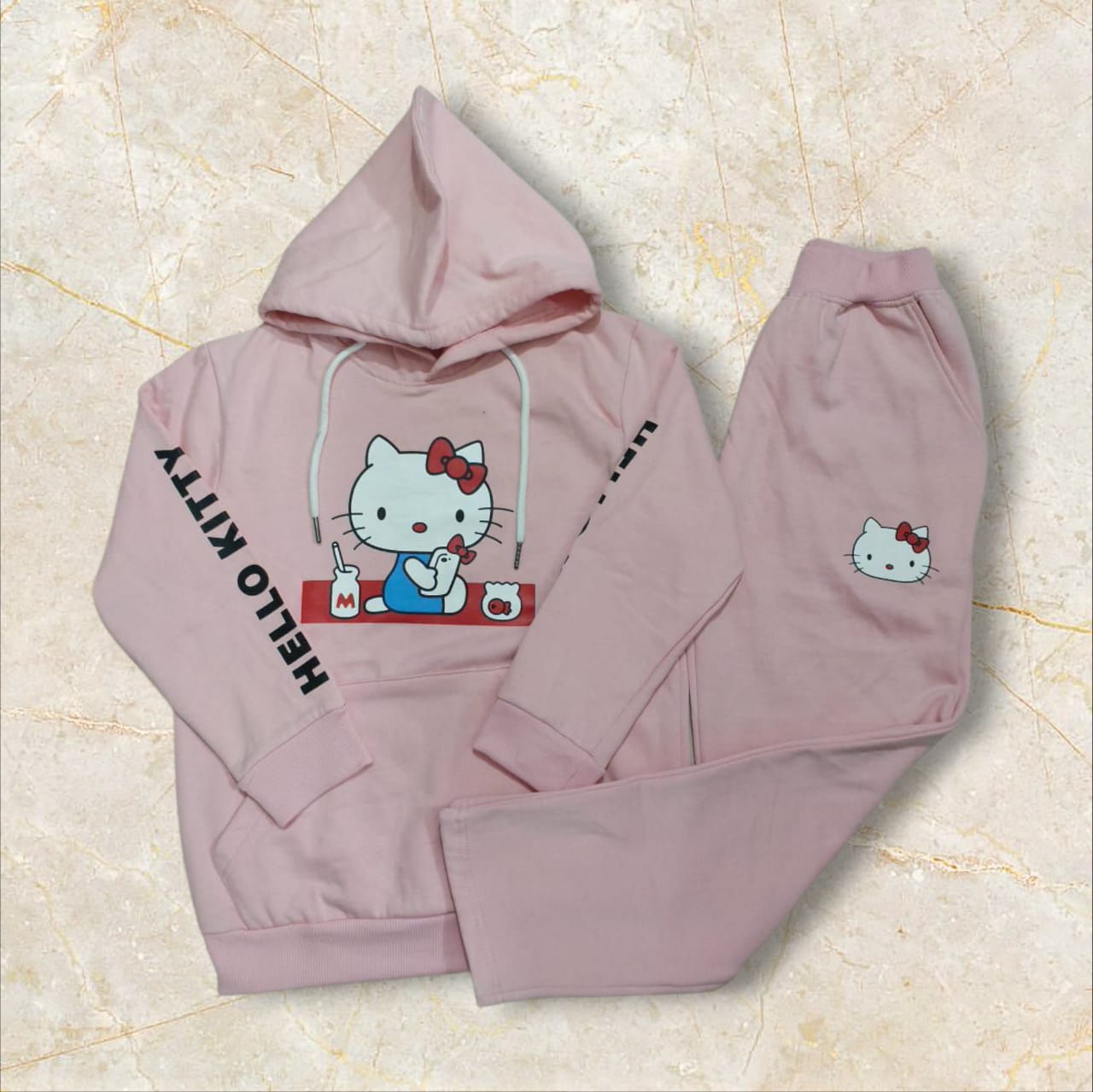 Adults girls hoode set